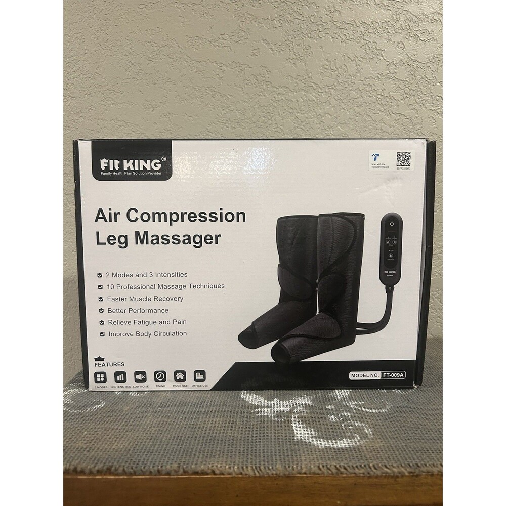 Fit King Leg Air Massager For Circulation & Relaxation Door And Calf New FT-009A